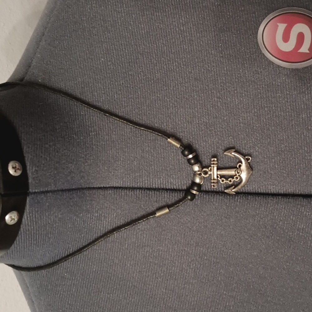 HOST PICK! Unbranded men women unisex necklace anchor charm